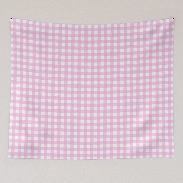 Item preview, Pink and white gingham check - small designed and sold by LittleBettyMakes.