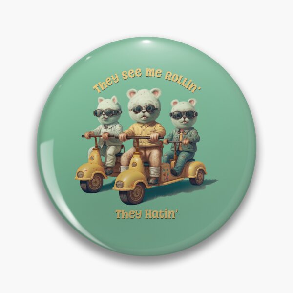 Item preview, They See Me Rollin', They Hatin' Funny Threesome designed and sold by danielliamgill.