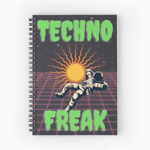 Item preview, Synthwave astronauta freak Techno designed and sold by Raveclipse.