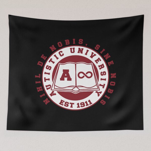 Item preview, Autistic university Est 1911 designed and sold by remerasnerdas.