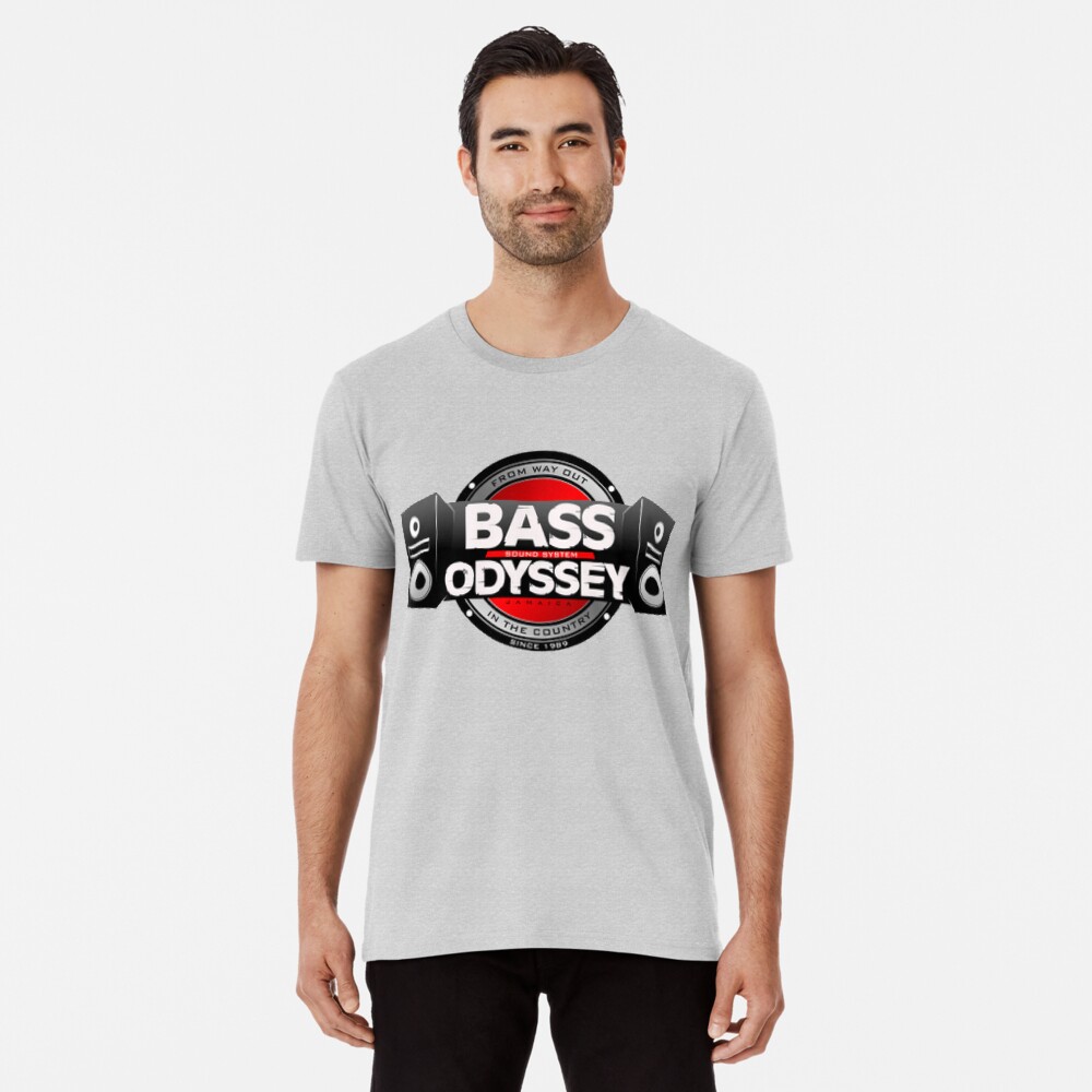 Bass Odyssey Dancehall Reggae Soundsystem aus dem Ausland Premium T-Shirt