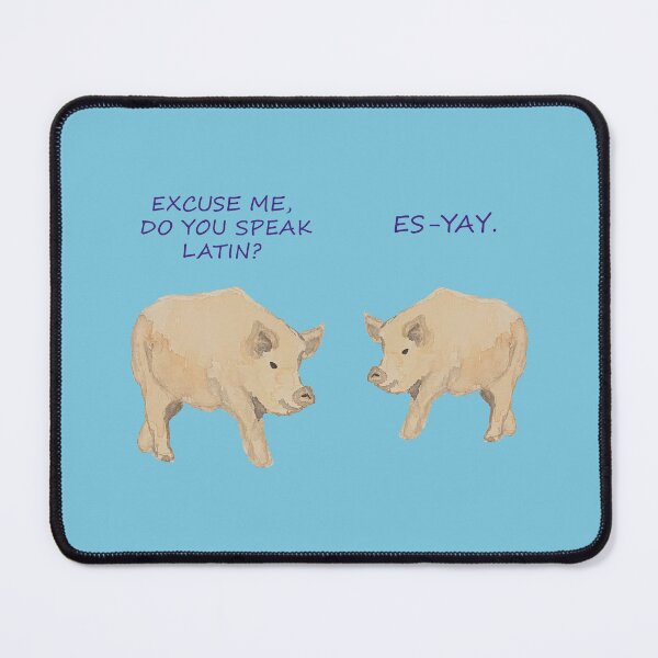 Item preview, Pig Latin designed and sold by abirdtoldme.
