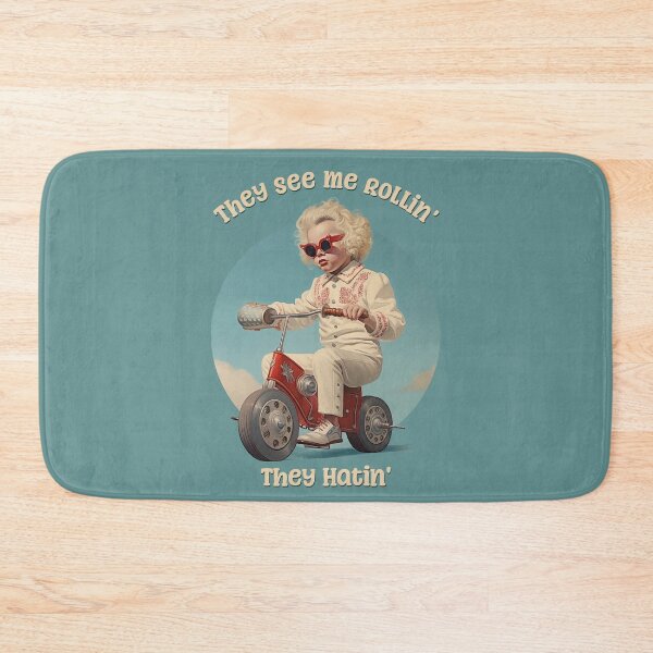 Item preview, They See Me Rollin', They Hatin' Funny Scooter Gurl designed and sold by danielliamgill.