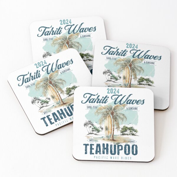 Item preview, Tahiti waves Teahupoo 2024 designed and sold by VUE-MER.