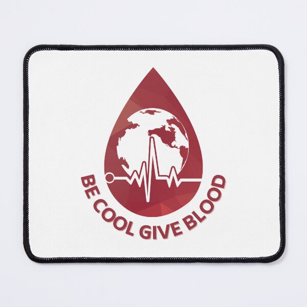 Item preview, Be Cool Give Blood / World Blood Donor Day designed and sold by MindPalette.
