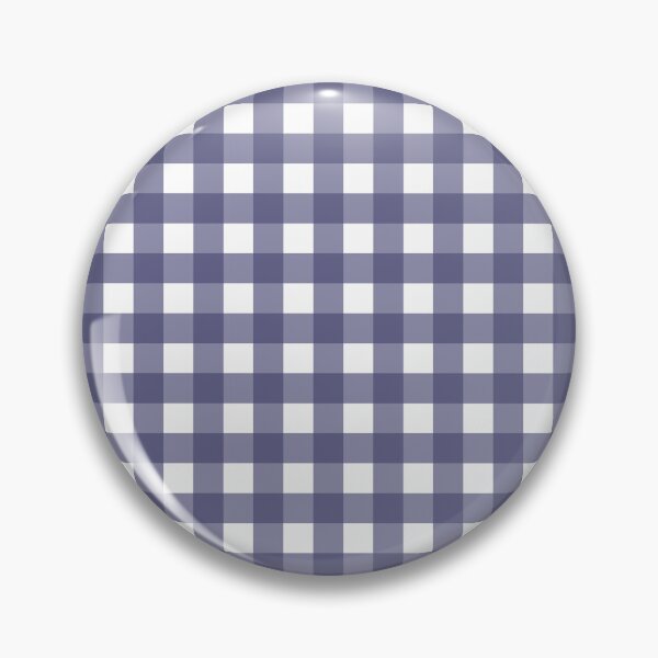 Item preview, Navy blue and white gingham check - small designed and sold by LittleBettyMakes.