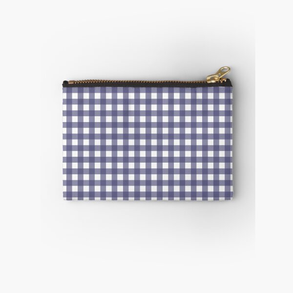 Item preview, Navy blue and white gingham check - small designed and sold by LittleBettyMakes.