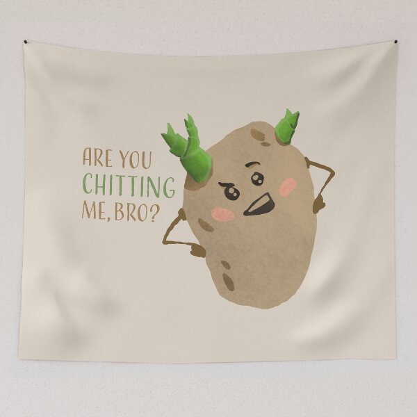 Item preview, Are you CHITTING me bro? - Vegitudes designed and sold by Birdbrook Academy.