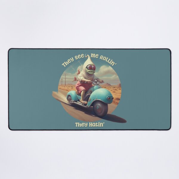 Item preview, They See Me Rollin', They Hatin' Funny Hoodie Rat designed and sold by danielliamgill.