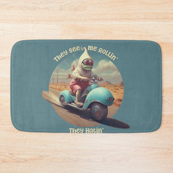 Item preview, They See Me Rollin', They Hatin' Funny Hoodie Rat designed and sold by danielliamgill.
