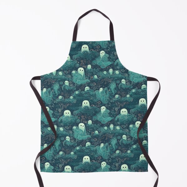 Item preview, cute Ghosts in pattern designed and sold by Arti_choke.