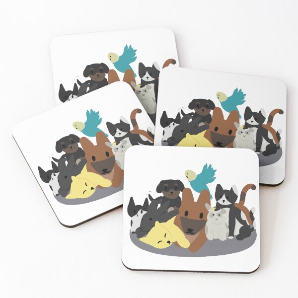 Aperçu de l'œuvre Mes animaux créée et vendue par heycee.