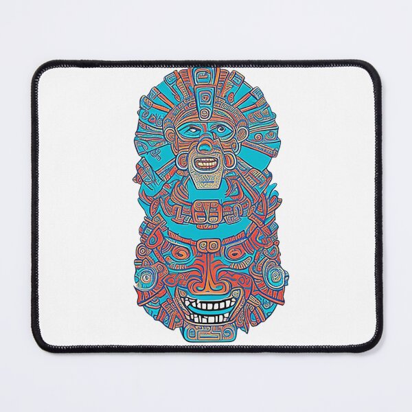 Item preview, cartoonish sculpture of the mayans designed and sold by Mayans-art.