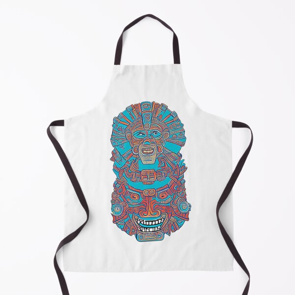Item preview, cartoonish sculpture of the mayans designed and sold by Mayans-art.