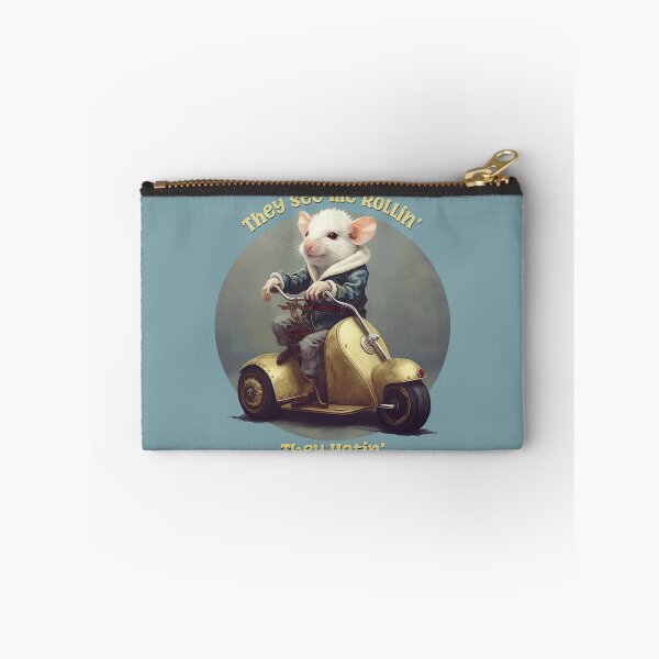 Item preview, They See Me Rollin', They Hatin' Funny Scooter Mouse designed and sold by danielliamgill.