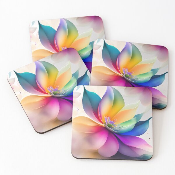 Item preview, Watercolor artistic flowers designed and sold by ElliOzy.
