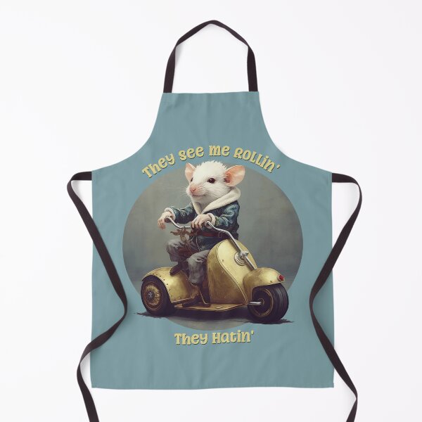 Item preview, They See Me Rollin', They Hatin' Funny Scooter Mouse designed and sold by danielliamgill.