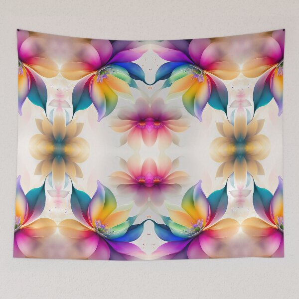 Item preview, Watercolor artistic flowers designed and sold by ElliOzy.