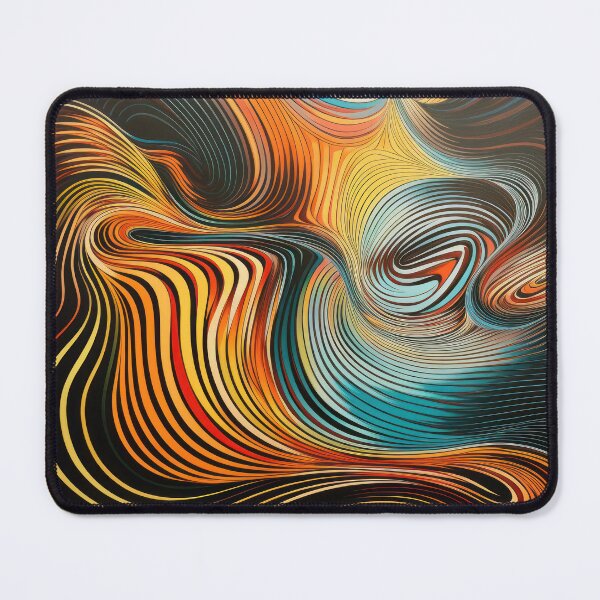 Item preview, Abstract Colorful Swirls designed and sold by MysticMarble.
