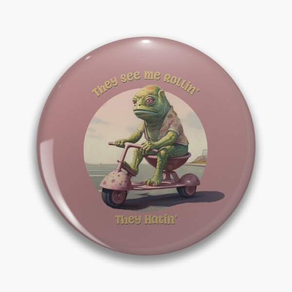 Item preview, They See Me Rollin', They Hatin' Funny Lounge Lizard designed and sold by danielliamgill.
