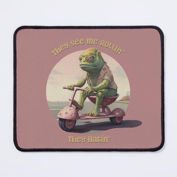 Item preview, They See Me Rollin', They Hatin' Funny Lounge Lizard designed and sold by danielliamgill.