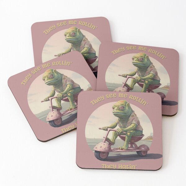 Item preview, They See Me Rollin', They Hatin' Funny Lounge Lizard designed and sold by danielliamgill.