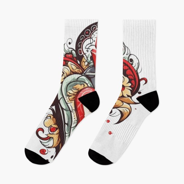 Item preview, Heart Tribal Tattoo Art Style designed and sold by JustArtDesign9.