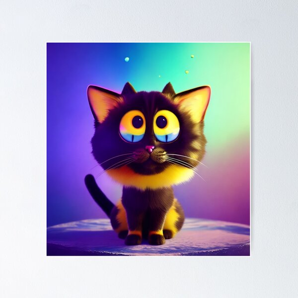 Item preview, Cute Cat Miaw 668 designed and sold by Hyper-Store.