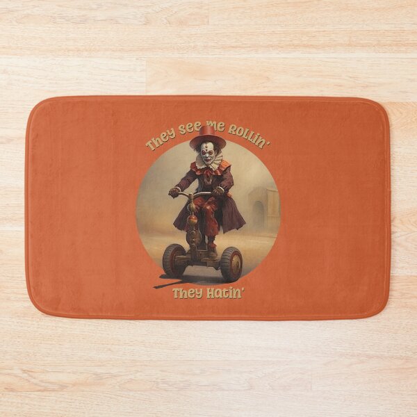 Item preview, They See Me Rollin', They Hatin' Funny Evil Clown designed and sold by danielliamgill.