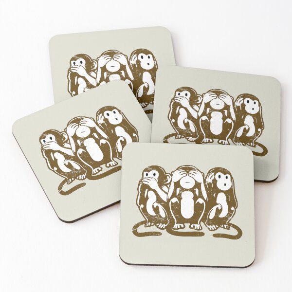 Item preview, Evil Monkeys  designed and sold by cooldesigns2022.