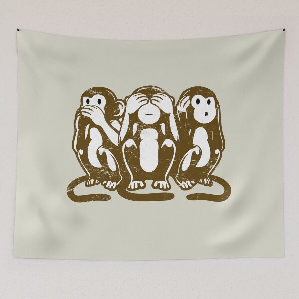 Item preview, Evil Monkeys  designed and sold by cooldesigns2022.