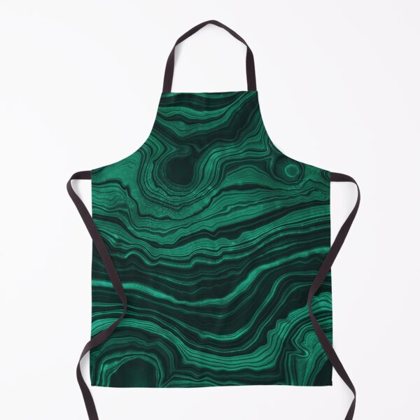 Item preview, Faux Malachite Green Marble with light Veins designed and sold by MysticMarble.
