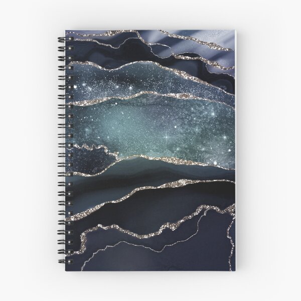 Item preview, Glamour Night Black Milky Way Faux Marble Galaxy designed and sold by MysticMarble.