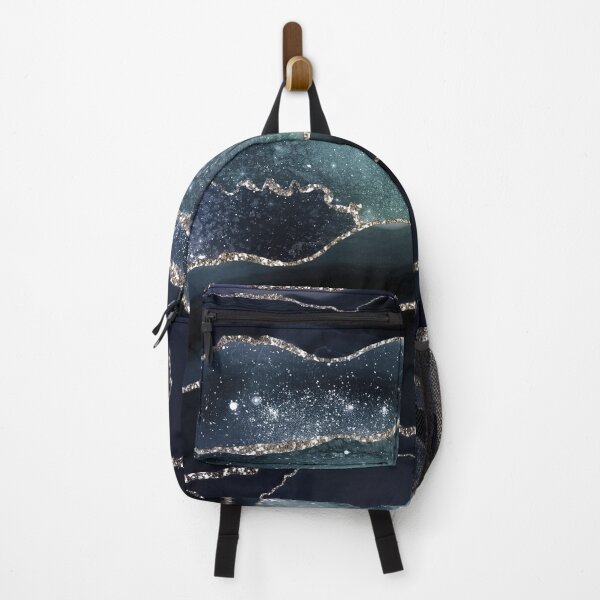 Item preview, Glamour Night Black Milky Way Faux Marble Galaxy designed and sold by MysticMarble.