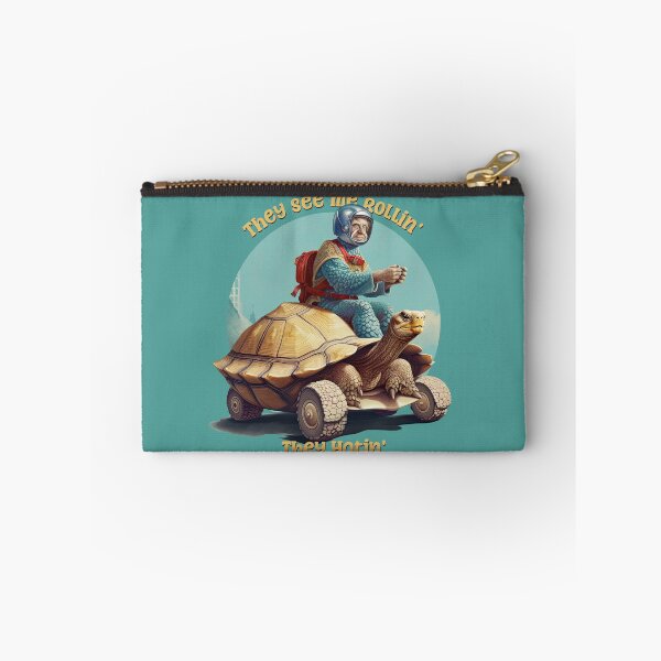Item preview, They See Me Rollin', They Hatin' Funny Turtle Rider designed and sold by danielliamgill.