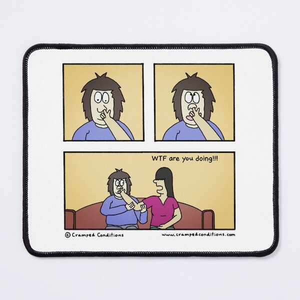 Item preview, Nose picking comic designed and sold by Cramped Conditions.