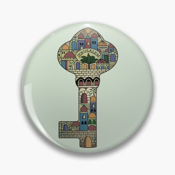 Item preview, Jerusalem Old City Capital of Palestine, Palestinian Freedom Human Rights Key of Return Artwork designed and sold by Hurriyyatee.