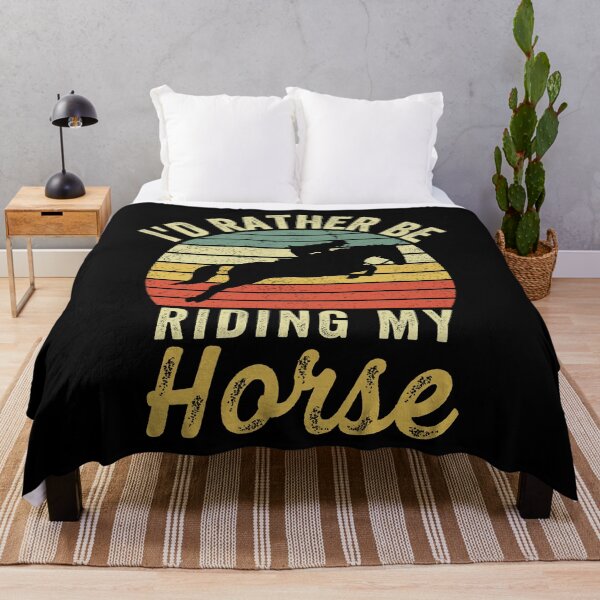 Item preview, I'd Rather Be Riding My Horse Rider Horseback Equestrian designed and sold by cimibaka25.
