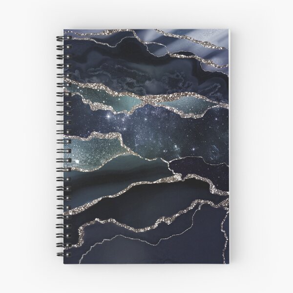 Item preview, Glamour Night Black Milky Way Faux Marble Galaxy I designed and sold by MysticMarble.