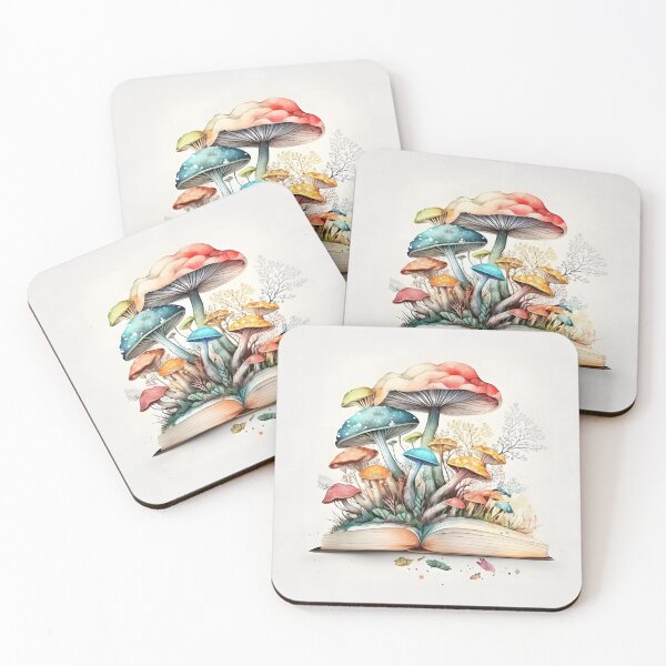 Item preview, Rainbow Mushrooms in Book designed and sold by Melissify.