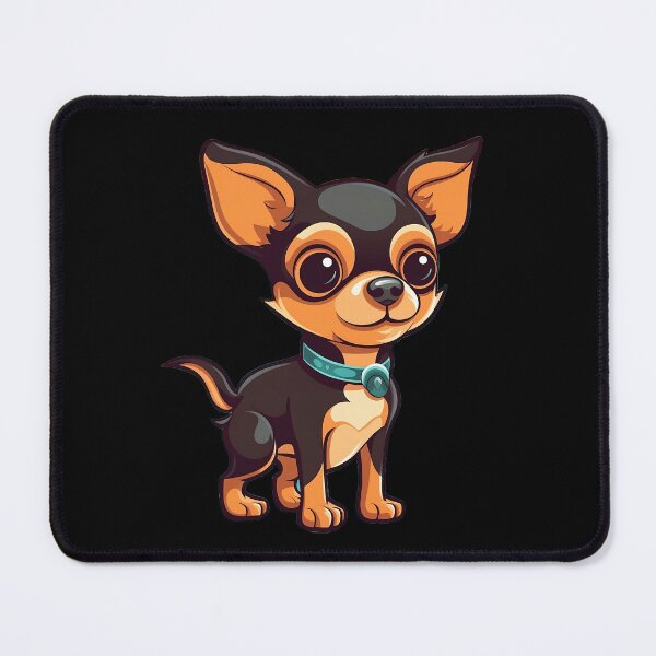 Item preview, Cute Black Chihuahua - Lovely Design for Dog Lovers designed and sold by SADStyleDesigns.