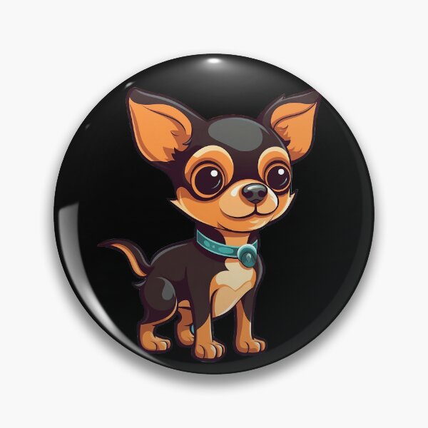 Item preview, Cute Black Chihuahua - Lovely Design for Dog Lovers designed and sold by SADStyleDesigns.