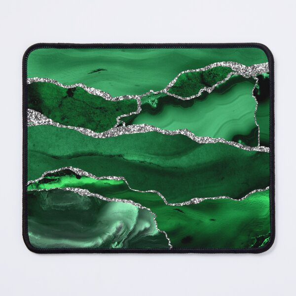 Item preview, Emerald Malachite Faux Marble Landscapes designed and sold by MysticMarble.