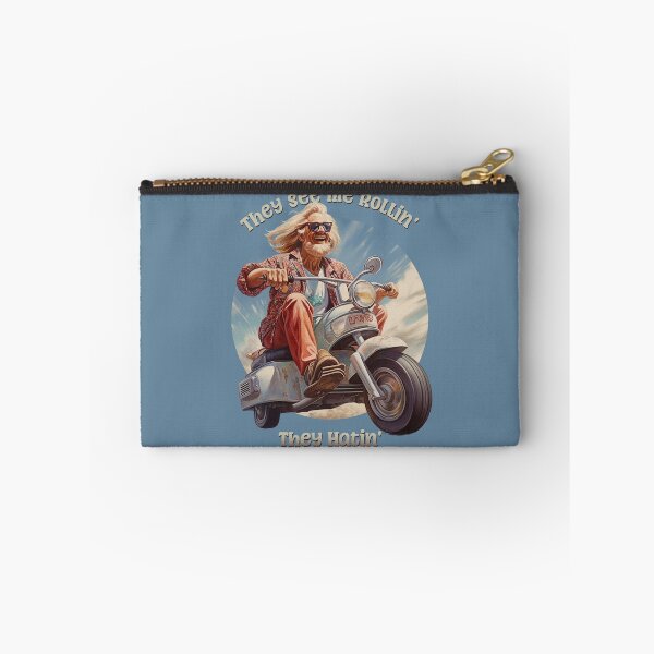 Item preview, They See Me Rollin', They Hatin' Funny Retro Hippy designed and sold by danielliamgill.