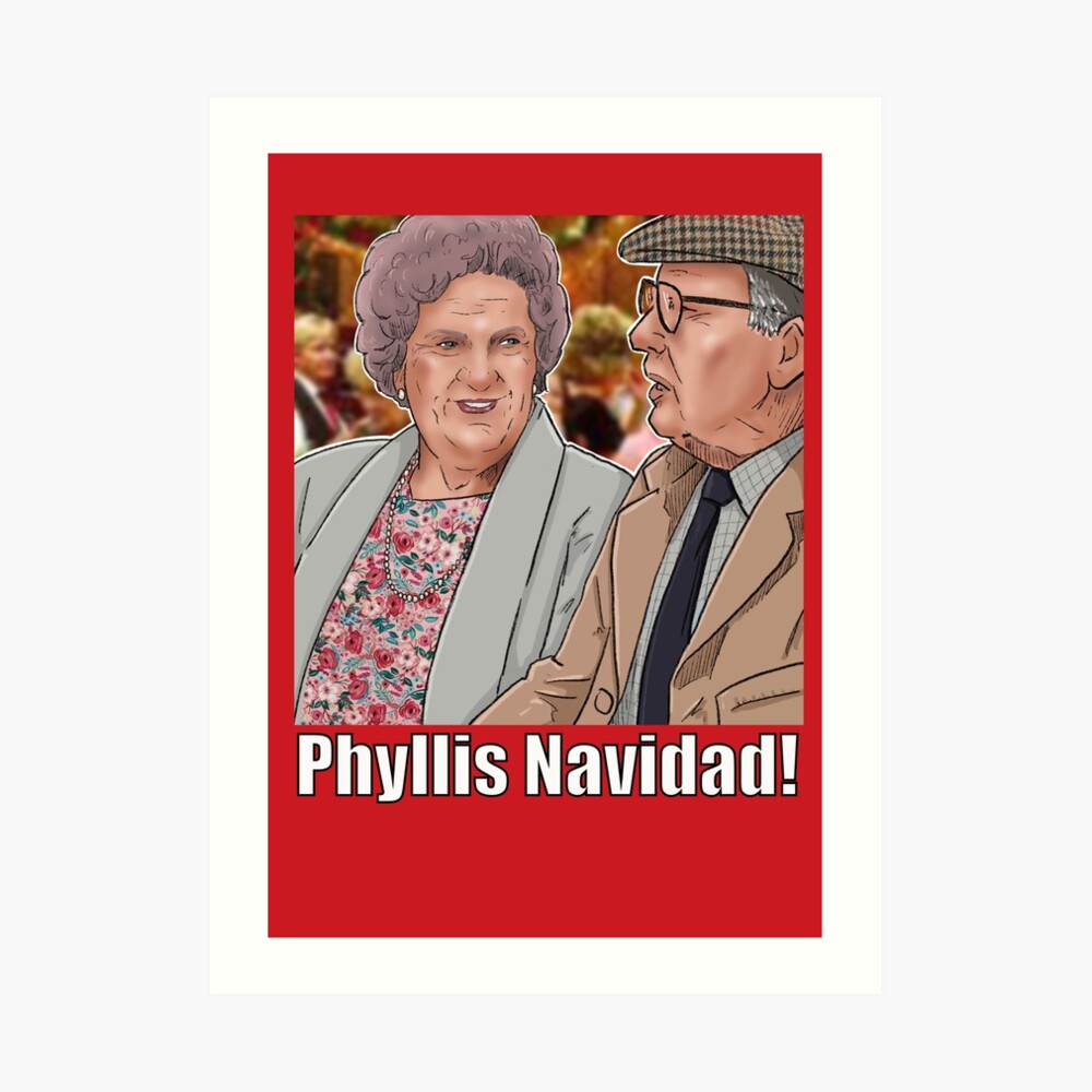 A Christmas Gay Icon - Coronation Street Phyllis and Percy Feliz Navidad /  Phyllis Navidad