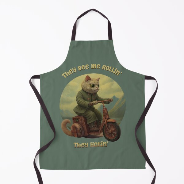 Item preview, They See Me Rollin', They Hatin' Funny Tabby Cat designed and sold by danielliamgill.