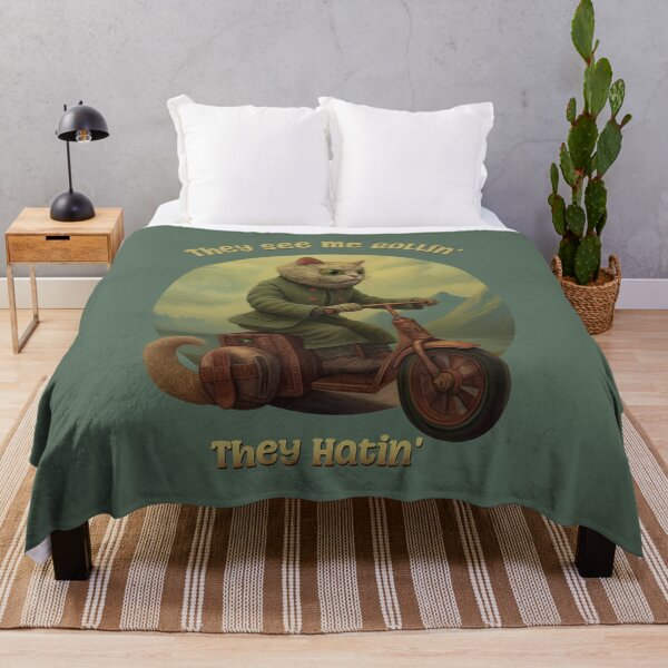 Item preview, They See Me Rollin', They Hatin' Funny Tabby Cat designed and sold by danielliamgill.