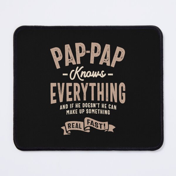 Item preview, Pap-Pap Knows Everything - Dad Grandpa designed and sold by cidolopez.