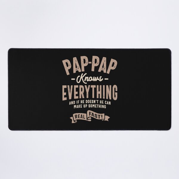 Item preview, Pap-Pap Knows Everything - Dad Grandpa designed and sold by cidolopez.