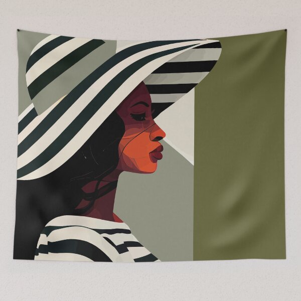 Item preview, Fashion art, Woman with Large for home decoration. designed and sold by paulo silveira.
